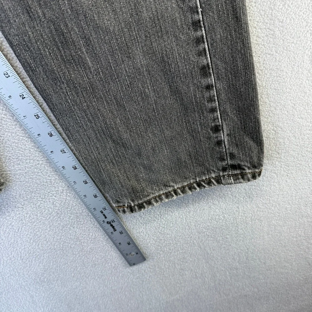 Vintage Levis Jeans Men's 35x36 Fit 32x32 Gray Faded 501xx 501 xx Distressed y2k